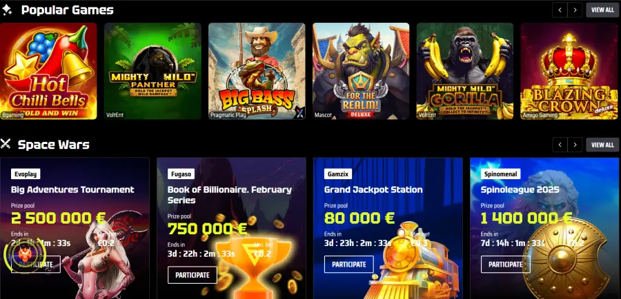 Slotvader casino